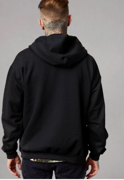 ATWMedia Skate Rock & Roll Zipped Hoodie Sweatshirt