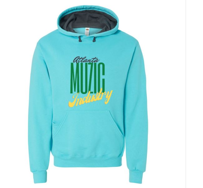 Atlanta Muzic Industry Hoodie. Check out the matching t shirts