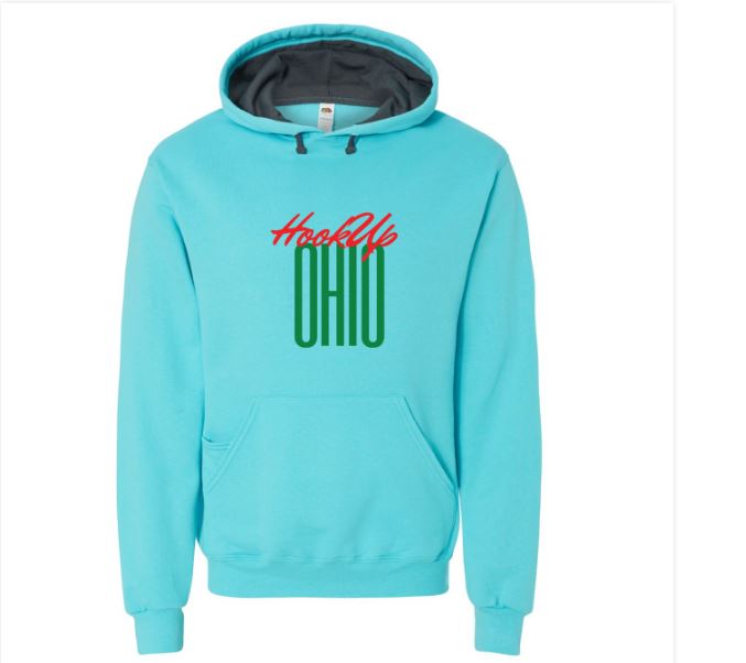 Hookup Ohio Hoodie. Check out the matching t shirts