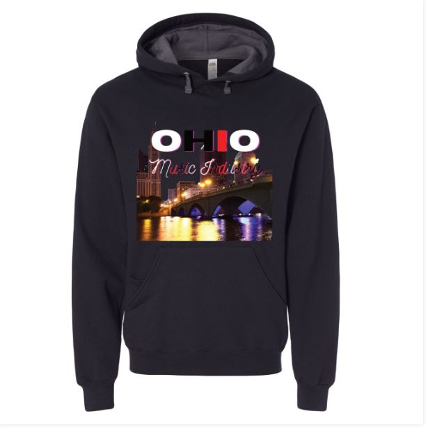 Ohio Music Industry Hoodies. Check out the matching T shirts